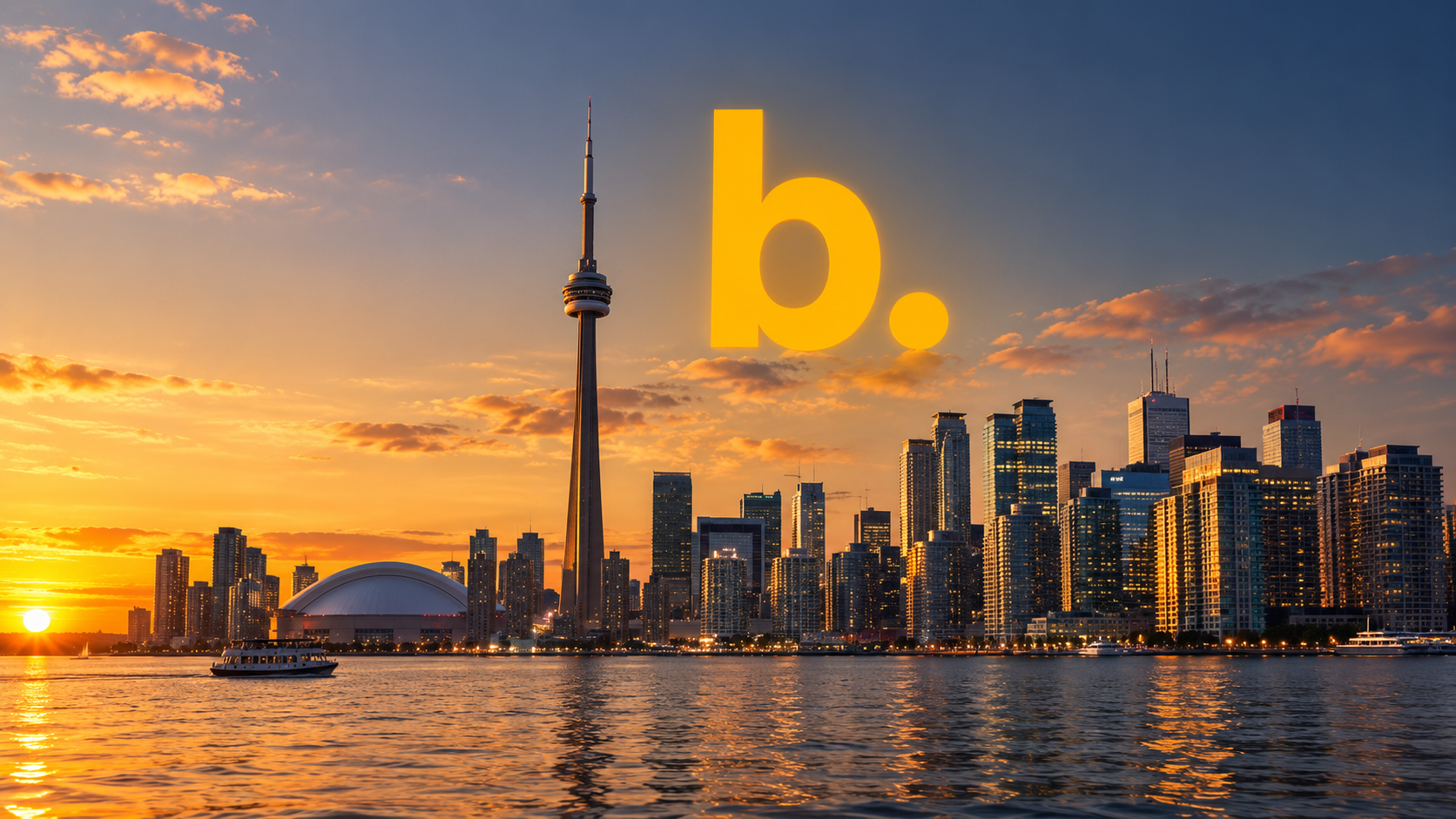 blenz in Toronto — brand mark with city skyline